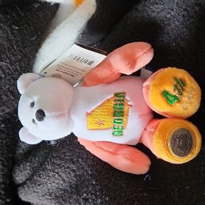 Limited Treasures coin bear,  Georgia with tags.